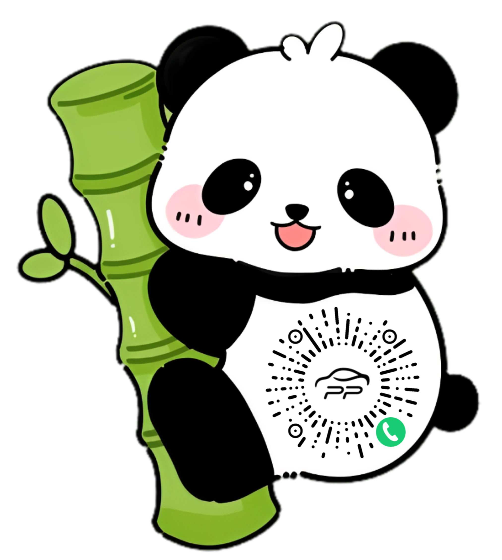 熊猫挪车码效果图