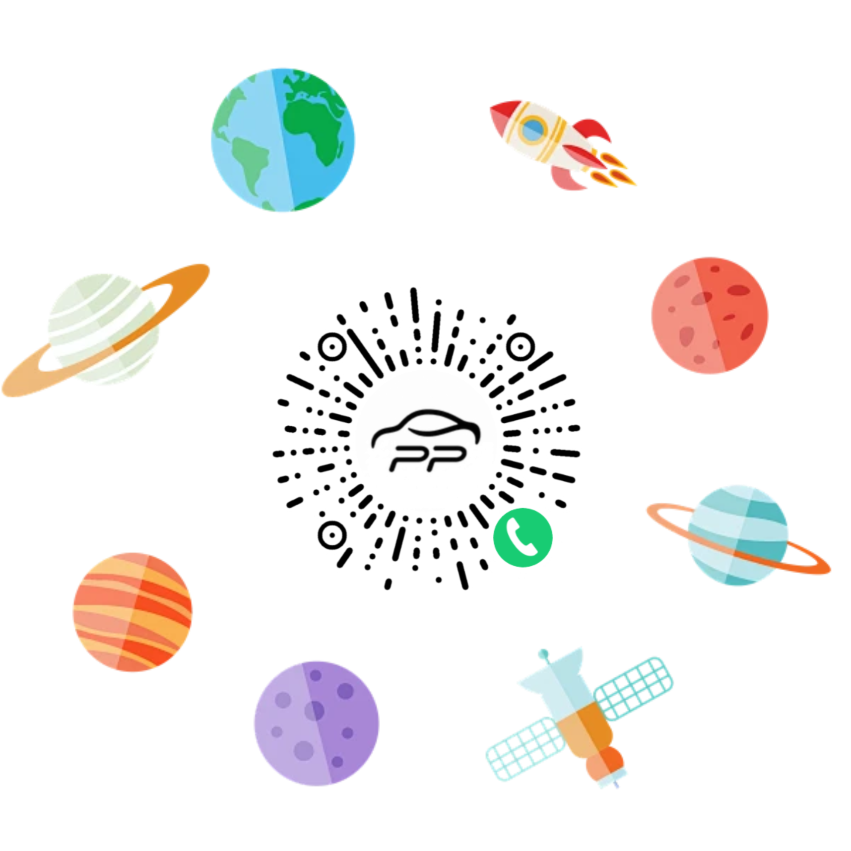 快乐星球挪车码预览